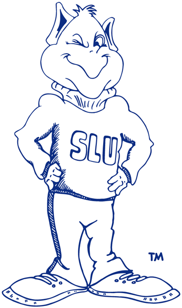 Saint Louis Billikens 1991-2001 Mascot Logo iron on paper